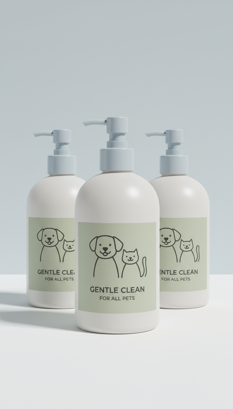 Gentle Pet Shampoo with Oat Extract